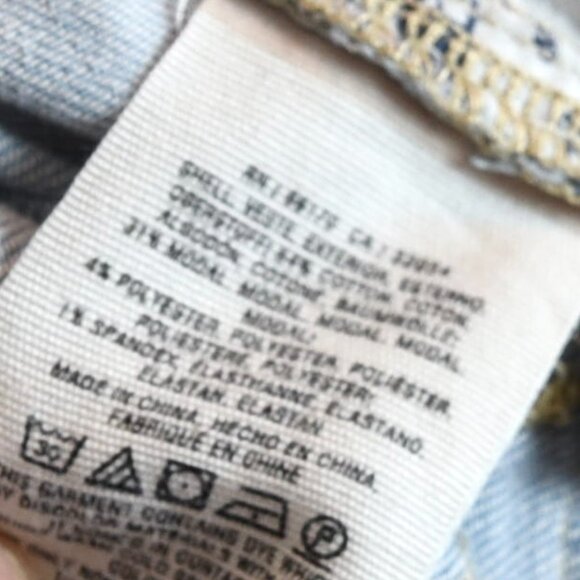 Pilcro Anthropologie High Rise Bootcut Flare Jeans Light Wash Size 30 70's - Picture 9 of 9